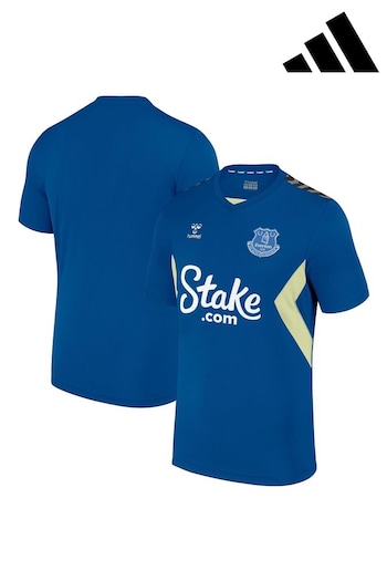 adidas Blue Everton Hummel Training Jersey (N71759) | £40