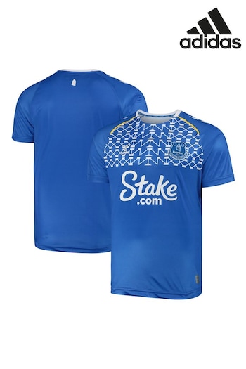 adidas Blue Everton Hummel Home Pre-Match T-Shirt (N71772) | £40