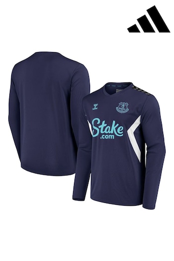 adidas Blue Everton Hummel Training Sweatshirt (N71786) | £60