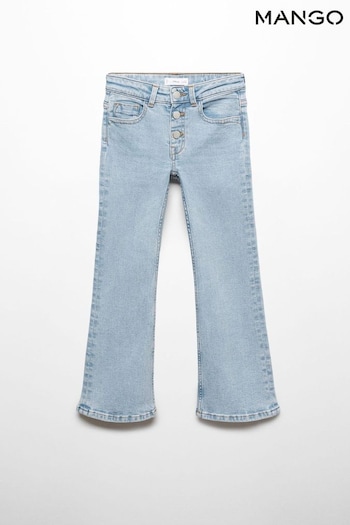 Mango Buttons Flare Jeans (N71818) | £23