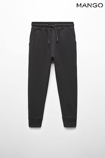Mango Cotton Jogger-Style Raka Trousers (N71848) | £20