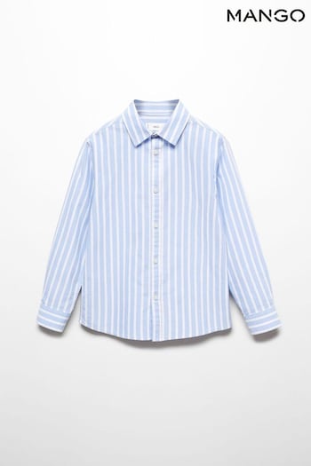Mango Regular-Fit Striped Shirt (N71861) | £18