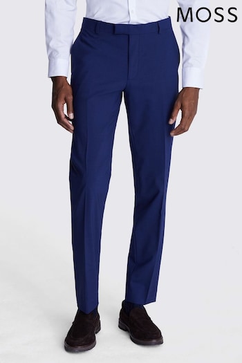 MOSS Slim-Fit Blue Trousers (N71883) | £130