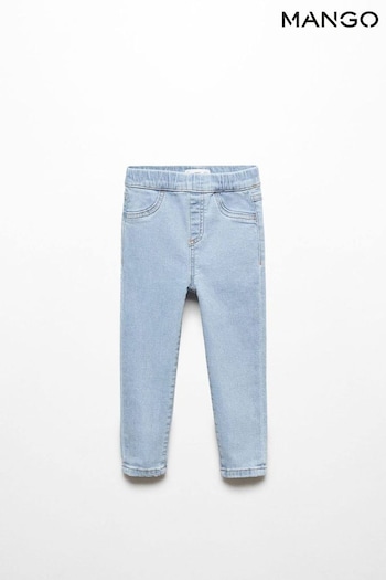 Mango Drawstring Waist Jeans pijpen (N72062) | £15
