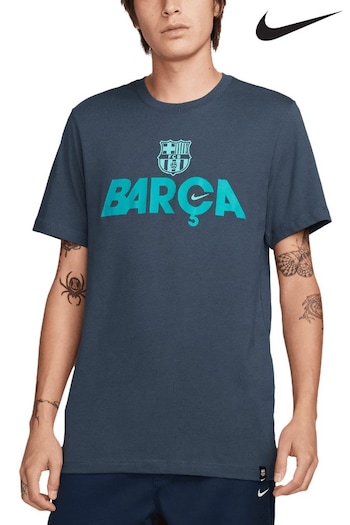 Nike Blue Barcelona Mercurial T-Shirt (N72246) | £33