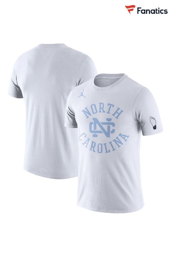 Fanatics NBA NCAA North Carolina Retro Graphic White T-Shirt (N72254) | £33