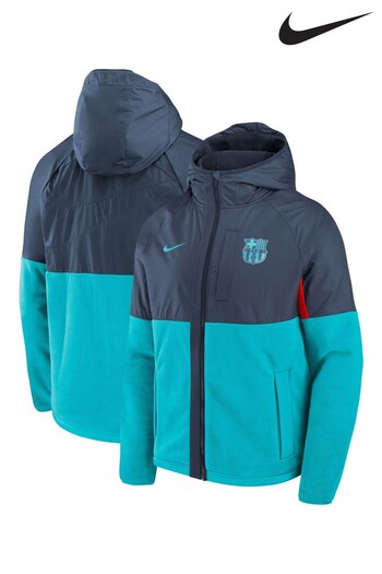 Nike Blue Barcelona Winter AWF Jacket (N72330) | £110
