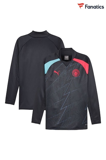 Fanatics Manchester City Pre Match Black Sweatshirt (N72434) | £65