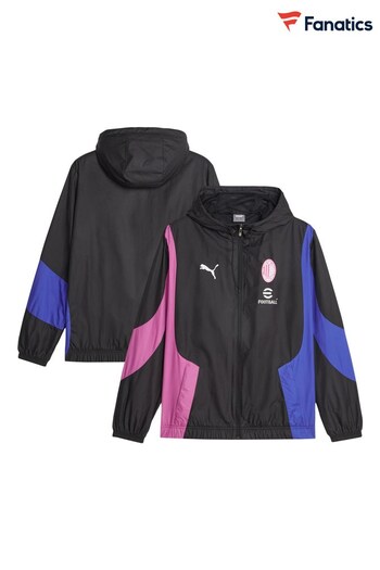 Fanatics AC Milan Prematch Anthem Black Jacket (N72443) | £85