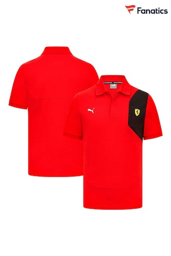 Fanatics Red Scuderia Ferrari Classic North Polo Shirt (N72444) | £52