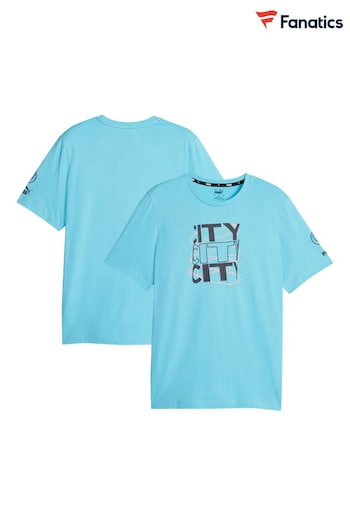 Fanatics Blue Manchester City FtblCore Graphic T-Shirt (N72468) | £26