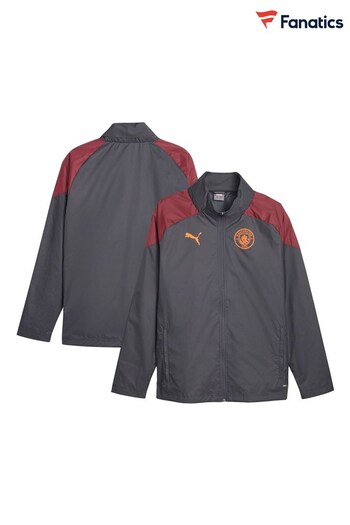 Fanatics Grey Manchester City Training All Weather Jacket (N72477) | £80