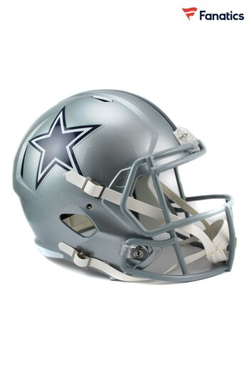 Fanatics Silver NFL Dallas Cowboys Riddell Speed Replica Helmet (N72518) | £140