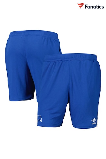 Fanatics Blue Derby County Umbro Training Shorts Jacob (N72536) | £30