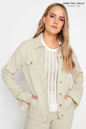 Long Tall Sally White Tall Denim Jacket (N72605) | £50