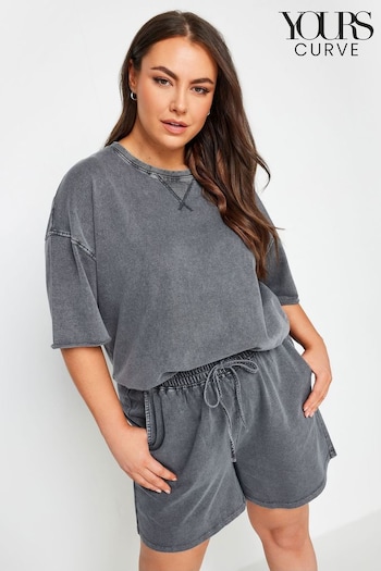 Yours Curve Grey Shorts (N72752) | £21