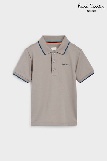 Paul Smith Junior Boys Short Sleeve Signature Polo Shirt (N72783) | £45