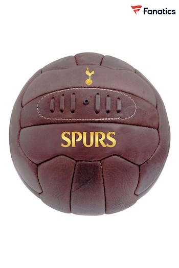 Fanatics Tottenham Hotspur Retro Leather Brown Football (N72982) | £35