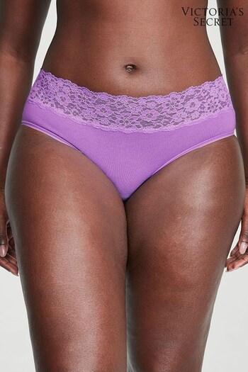 Victoria's Secret Purple Paradise Lace Waist Hipster Knickers (N73043) | £9