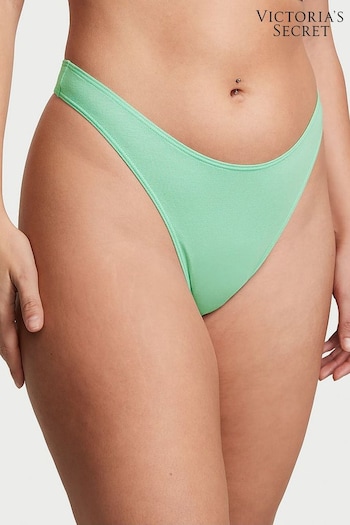 Victoria's Secret Modern Mint Green High Leg Scoop Thong Knickers (N73080) | £9