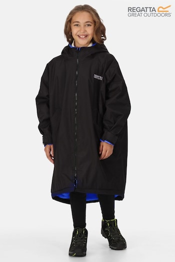 Regatta Junior Waterproof Changing Black Robe (N73134) | £49