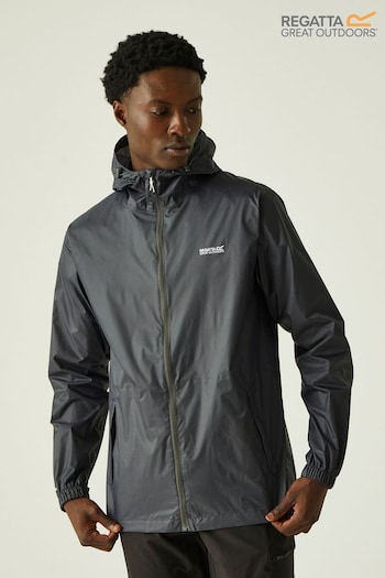 Regatta Grey Regatta Mens Waterproof Pack It Jacket (N73154) | £35