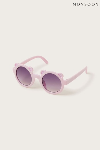 Monsoon Baby Pink Bear wing Sunglasses with Case (N73322) | £12