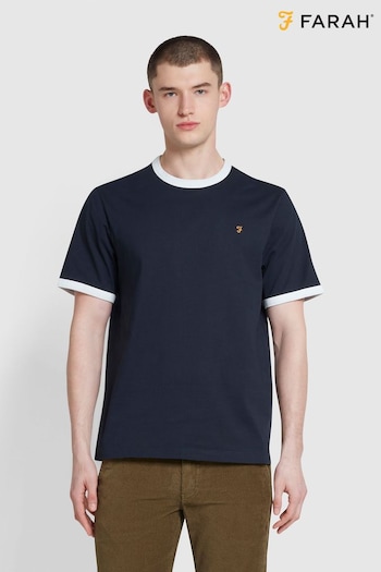 Farah Groves Ringer Short Sleeve T-Shirt (N73935) | £38