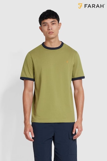 Farah Groves Ringer Short Sleeve T-Shirt (N73953) | £38