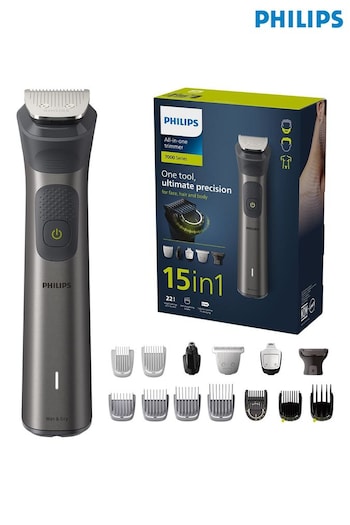Philips Series 7000, 15-in-1 Multi Grooming Trimmer for Face, Head, and Body - MG7940/15 (N74001) | £90