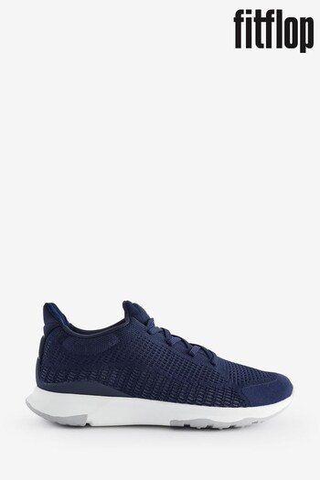 FitFlop Blue Vitamin Ffx Knit Sports Sneakers (N74010) | £130