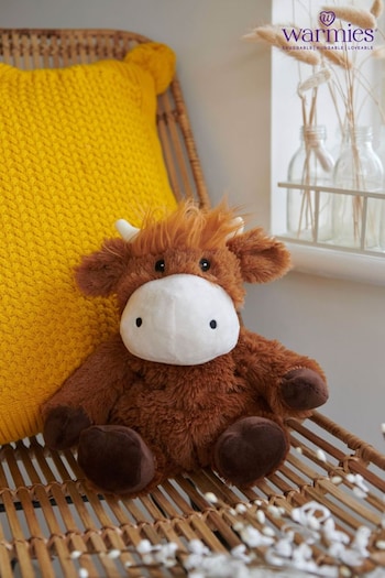 Warmies Brown Cow Warmable Plush Toy (N74492) | £20