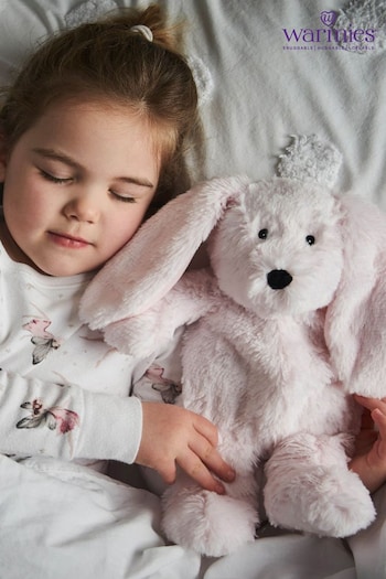 Warmies Pink Bunny Warmable Plush Toy (N74516) | £20