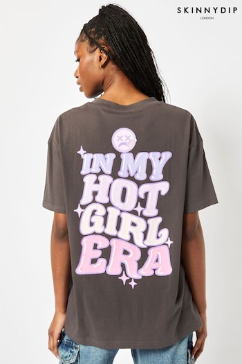 Skinnydip Oversized In My Hot Girl Era T-Shirt (N74574) | £22