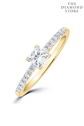 The Diamond Store White Katerina 0.25ct Lab Diamond Engagement Ring (N74636) | £265
