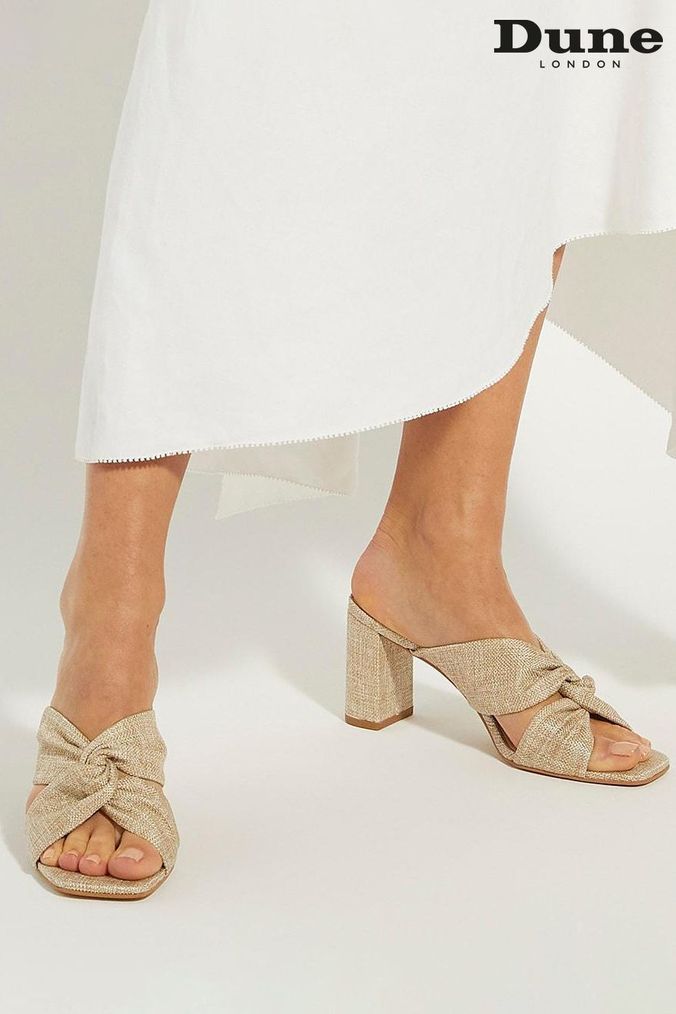 Buy Women s Natural Dune London Mules Footwear Online Next UK