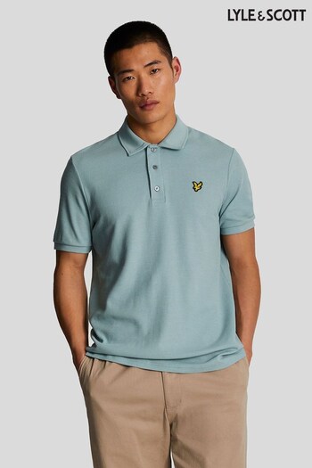 Lyle & Scott Blue Milano Polo Shirt (N74907) | £60