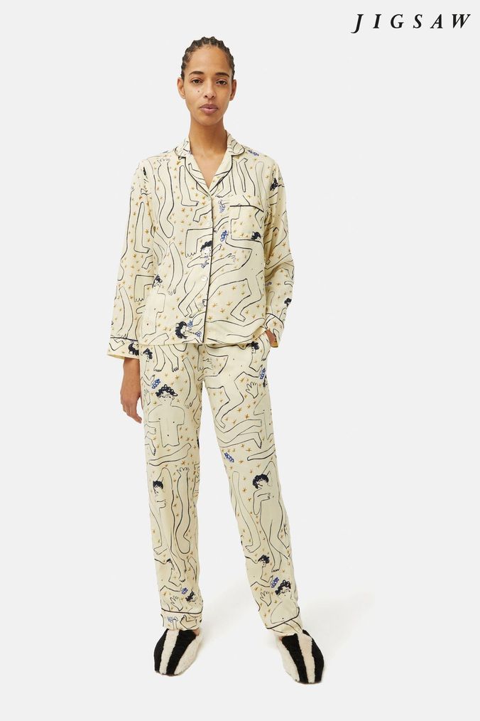 Jigsaw sales ladies pyjamas