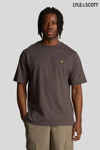 Lyle & Scott Grey Oversized T-Shirt (N74943) | £30