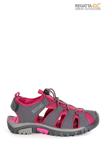 Regatta Grey Junior Westshore Sandals ligera (N74944) | £28