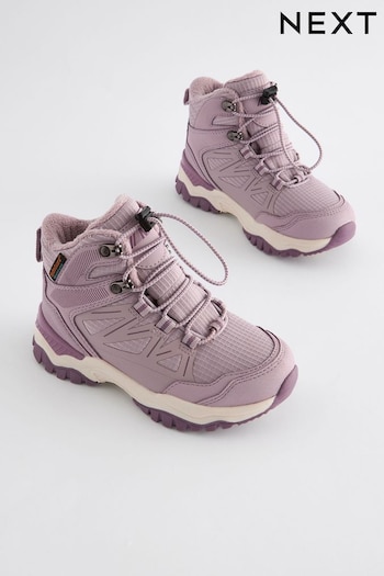 Purple Waterproof Thinsulate™ Lined Hiker Fashion boots (N74948) | £40 - £47