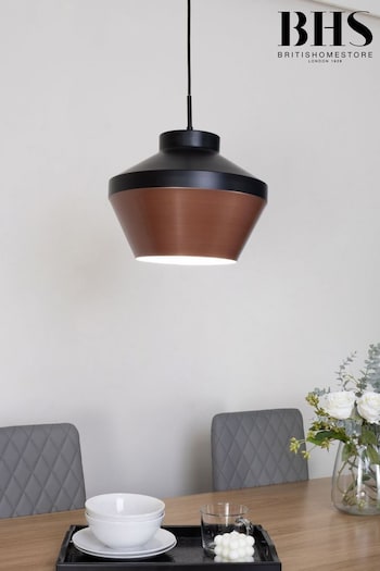 BHS Black Lexi Pendant Ceiling Light (N75154) | £60