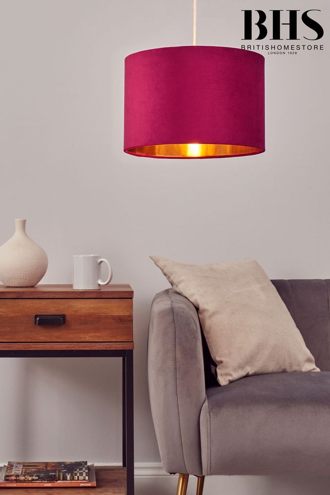 Buy Red Lamp Shades And Light Shades Homeware Bedroom Online Next UK