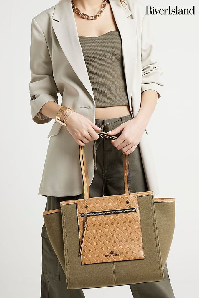 Buy Women s River Island Green Bags Online Next UK