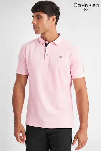 Calvin Klein Golf Uni Desenli Polo Shirt (N75614) | £35