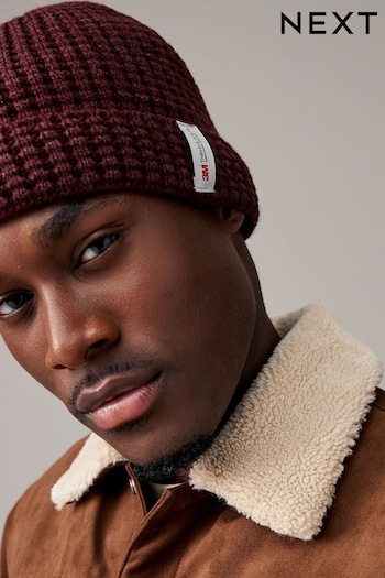 Burgundy Red Thinsulate Beanie (N75629) | £10