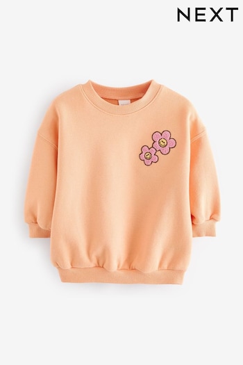 Orange Sweatshirt (3mths-7yrs) (N75637) | £10 - £12