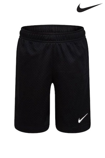 Nike Black Little Kids Mesh Shorts Talbot (N75750) | £18