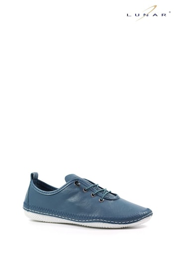 Lunar Blue Abbie Lea Plimsoll Shoes (N75773) | £53