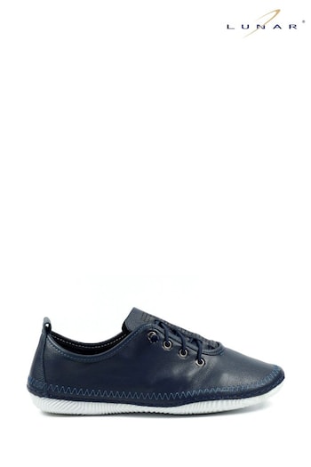 Lunar Blue Abbie Lea Plimsoll Shoes (N75774) | £53